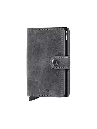 SECRID | Geldbörse - Miniwallet Vintage Mini Grey Black | 